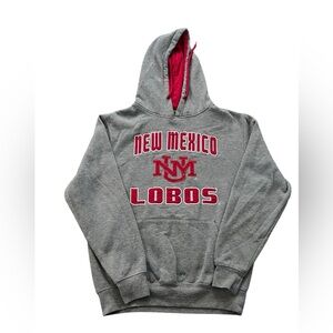 Gray New Mexico Lobos Hoodie